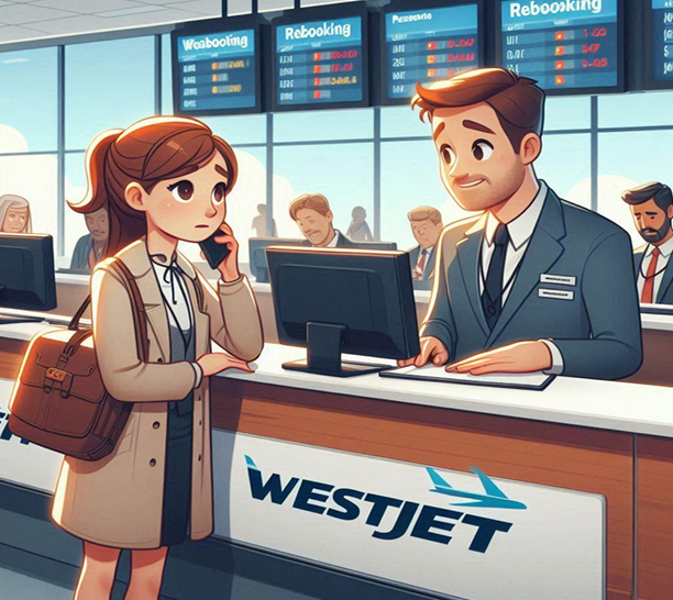 missed westjet flight